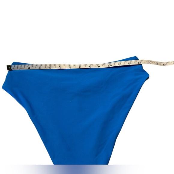 A very pretty, modest bikini in two tones of blue. Unbranded and NWOT. - Picture 5 of 6